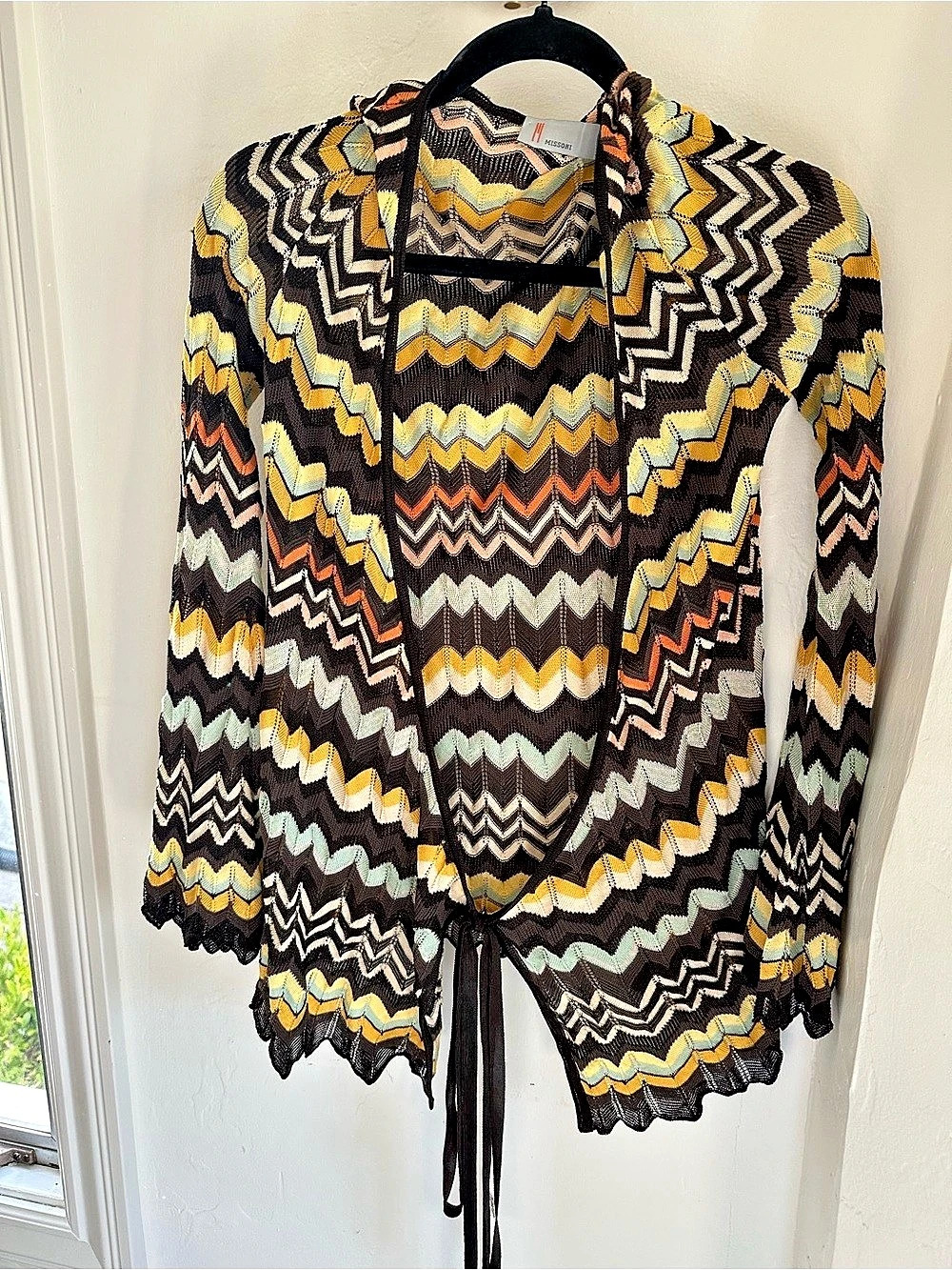Missoni Chevron Pattern Cardigan